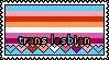 Trans Lesbian Stamp Trans Lesbian Stamp