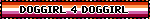DOGGIRL 4 DOGGIRL Lesbian Flag Blinkie DOGGIRL 4 DOGGIRL Lesbian Flag Blinkie