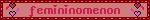 Femininomenon Pink And Red Hearts Blinkie Femininomenon Pink And Red Hearts Blinkie