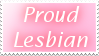 Proud Lesbian Stamp Proud Lesbian Stamp