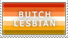 Butch Lesbian Stamp Butch Lesbian Stamp