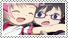madoka and homura stamp madoka and homura stamp