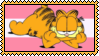 Garfield Laying Sapphic Stamp Garfield Laying Sapphic Stamp