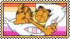 Garfield Pillow Lesbian Stamp