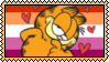 Garfield Hearts Lesbian Stamp Garfield Hearts Lesbian Stamp