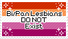 -Stamp: Bi/Pan Lesbians Do Not Exist