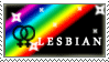 Lesbian stamp Lesbian stamp