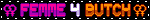 FEMME 4 BUTCH blinkie FEMME 4 BUTCH blinkie