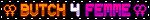 BUTCH 4 FEMME blinkie BUTCH 4 FEMME blinkie