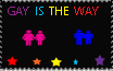 Gay Is The Way Stamp