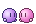 Purple Pink Nuzzling Emojis