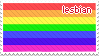 stamp 002 - lesbian pride