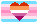 Trans Woman/TransFem Lesbian (Orange-Pink) Heart 1