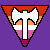 Labrys Lesbian (Orange-Pink) Emoticon 2 Labrys Lesbian (Orange-Pink) Emoticon 2