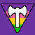 Labrys Lesbian (Sappho) Emoticon 2 Labrys Lesbian (Sappho) Emoticon 2