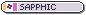 Nonbinary Sapphic Flag Tiny Identity Button Nonbinary Sapphic Flag Tiny Identity Button