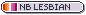 Lesbian Flag NB Lesbian Tiny Identity Button