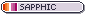 Lesbian Flag Sapphic Tiny Identity Button Lesbian Flag Sapphic Tiny Identity Button