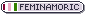 Feminamoric Tiny Identity Button Feminamoric Tiny Identity Button