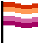 Lesbian Pride Flag Lesbian Pride Flag