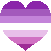 [f2u] femme lesbian heart