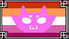 LESBIAN ROXY LALONDE STAMP
