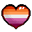 Lesbian heart