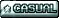 Star Casual Grey Shiny Button