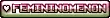 Heart Femininomenon Pink-Green Hue Shiny Button Heart Femininomenon Pink-Green Hue Shiny Button