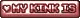 Heart My Kink Is Karma Pink Shiny Button