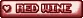 Heart Red Wine Supernova Pink Shiny Button