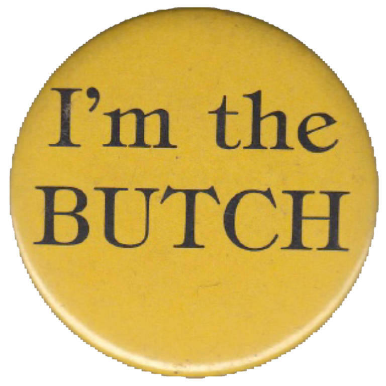 Yellow I'm The BUTCH Pin