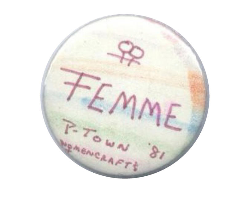 Femme P. Town 81 WomenCRAFTS Pin Femme P. Town 81 WomenCRAFTS Pin