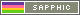 Sappho Lesbian Flag Sapphic Badge