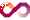 Shiny Lesbian Flag Gradient Autism Infinity Symbol Pixel