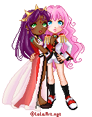 Utena Tenjou and Anthy Himemiya GIF