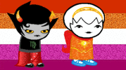 Rosemary Glitter Lesbian Flag GIF