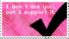 .Stamp. Yuri Support