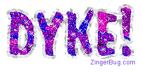 Glitter DYKE GIF