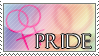 Lesbian Pride Stamp Lesbian Pride Stamp