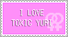 toxic yuri stamp