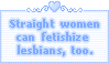 [STAMP] Lesbians Aren&#39;t Your Get-Out-Of-Jail Card