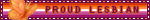 PROUD LESBIAN Butterfly Lesbian Flag Blinkie