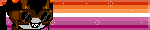 Horuss Zahhak Lesbian Flag Blinkie