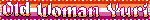 Old Woman Yuri Lesbian Flag Blinkie Old Woman Yuri Lesbian Flag Blinkie