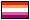 Lesbian (5-stripe) Mini Pride Flag Pixel