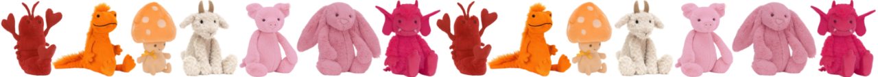 Lesbian Flag Themed Plushies Divider Lesbian Flag Themed Plushies Divider