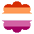 Lesbian Pride Badge Lesbian Pride Badge