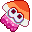 Lesbian Splatoon Squid Pixel