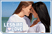 LESBIAN LOVE Women Leaning In To Kiss 75x50